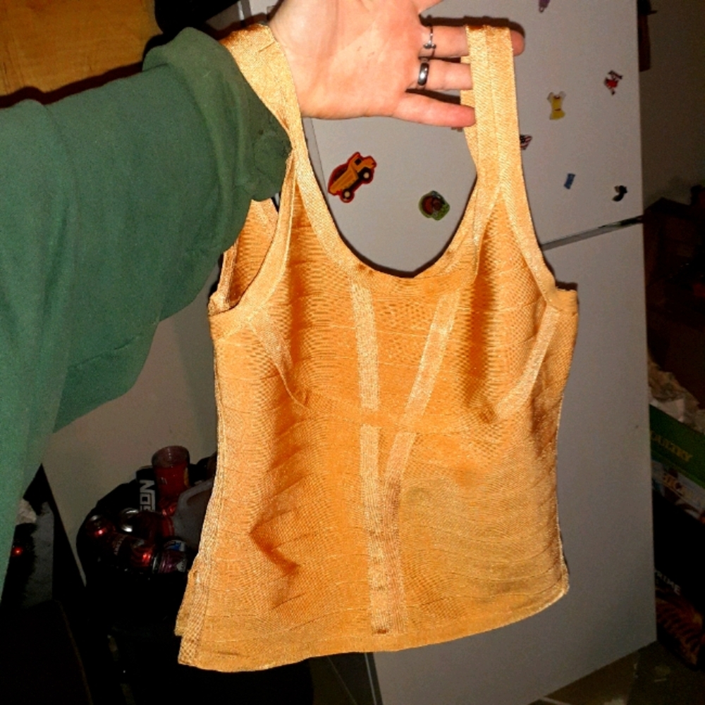 Wow Couture Bandage Wrap Crop Top